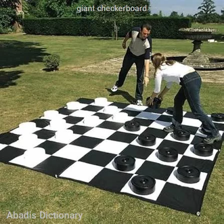 giant checkerboard